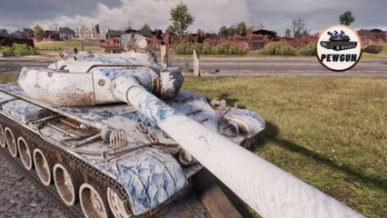 [ wot ] ŠKODA T 56 極速毀滅者！ | 6 kills 6.8k dmg | world of tanks |  @pewgun77 ​