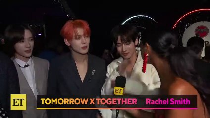 TOMORROW X TOGETHER Reacts to Winning First VMA (Exclusive)
