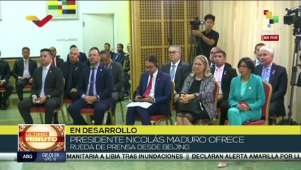 Pdte. Maduro: Hemos ratificado fortalecer entre China y Venezuela el grupo de defensores de la Carta de la ONU