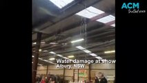 Water leaking into pavilion at Albury Show | The Border Mail | September 14, 2023