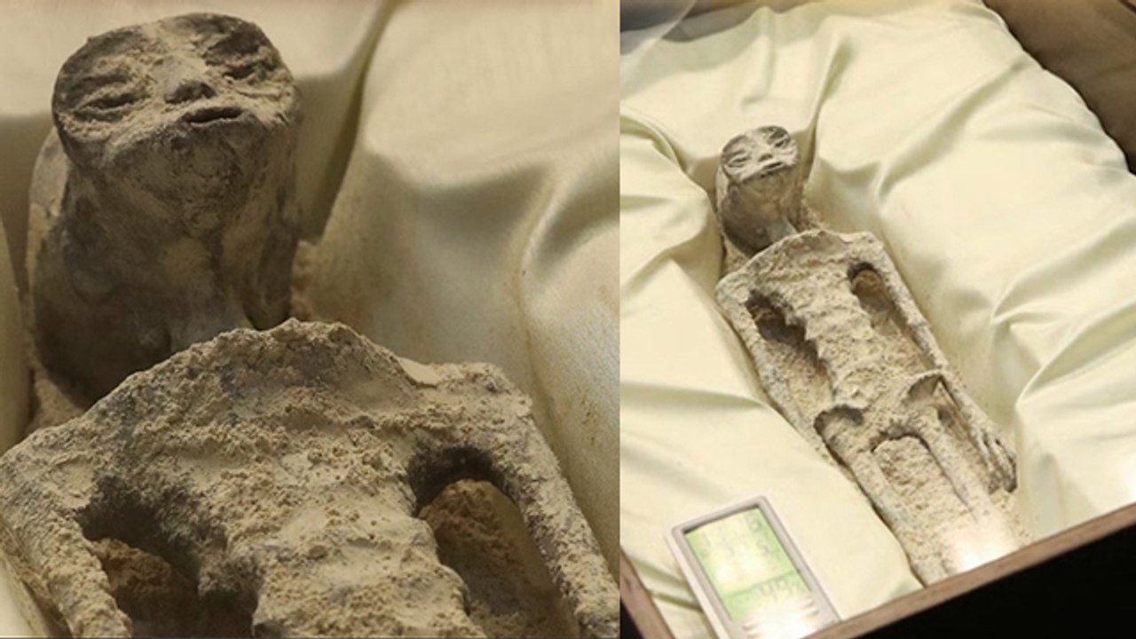 1000 Year Old ‘Alien’ Bodies को Mexico Congress में Revealing Video Viral, Human Like 3 Fingers....