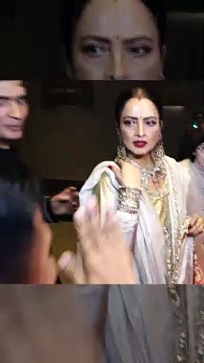 Rekha's Reaction When Fan Asked For Selfie