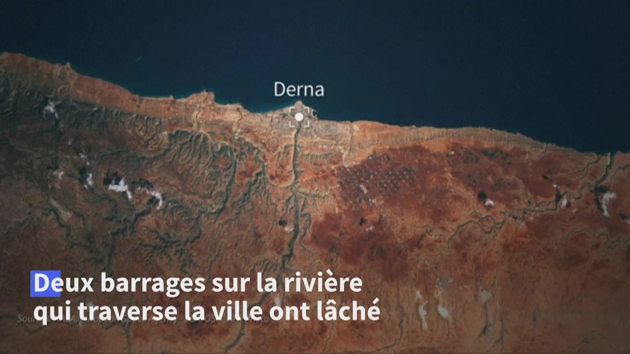 En Libye, au moins 30.000 déplacés à Derna après les inondations dévastatrices