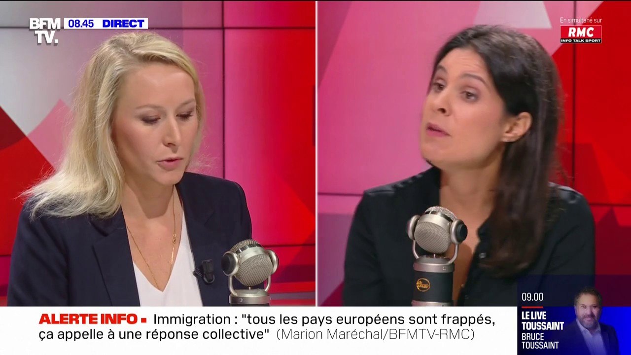 Marion Maréchal: "Je défends cette idée d'alliance des droites"