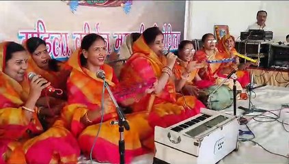 अलवर में हुआ महिला भजन मण्डलियों का संगम, भजनों पर नाची महिलाएं, देखें वीडियो
