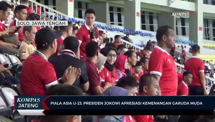 Piala Asia U-23, Presiden Jokowi Apresiasi Kemenangan Garuda Muda