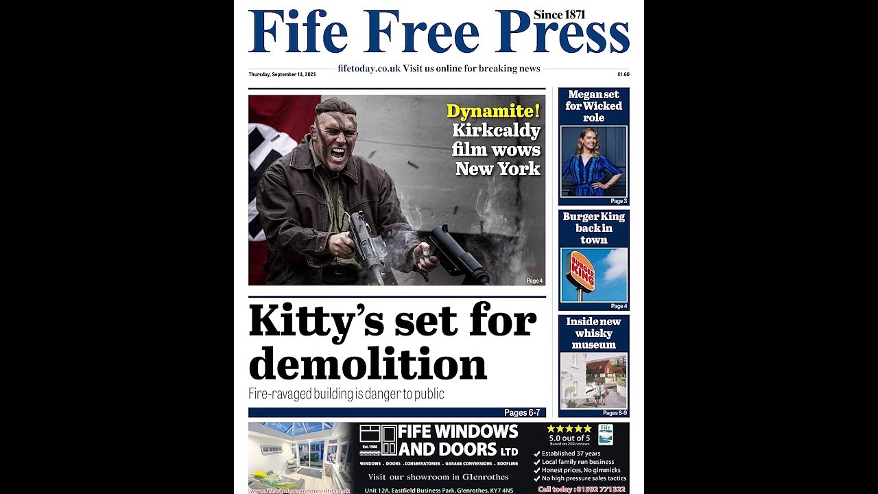 Fife Free Press bulletin, September  14