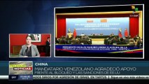 Presidente Maduro culmina visita oficial a China