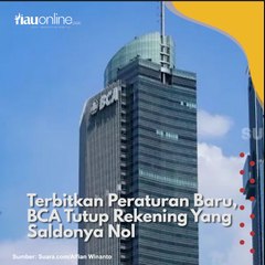 Saldo Kosong di BCA, Akun Bisa Ditutup Otomatis 💼