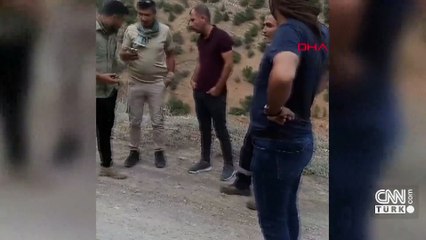 Kaya parçaları değil, mermi yaralamış!