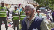 وصول مساعدات أهلية إلى المناطق المنكوبة جراء #زلزال_المغرب.. واستخدام طرق بدائية لنقل المؤن إلى المناطق النائية #العربية