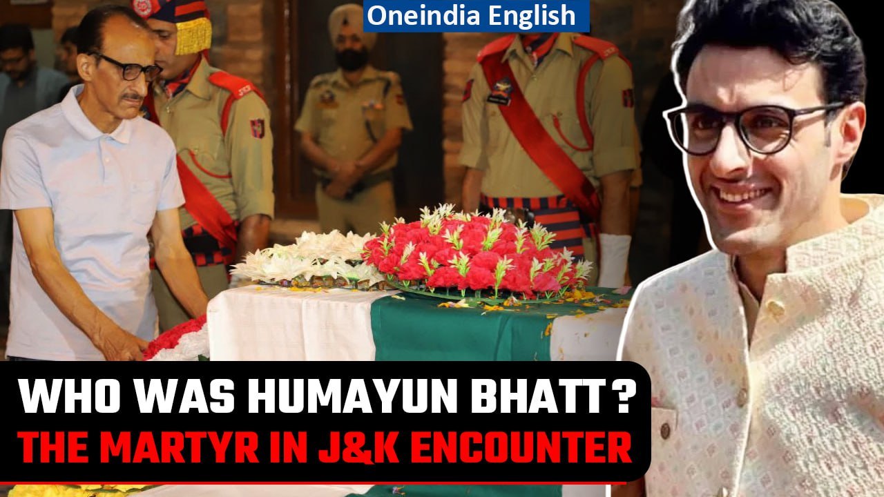 Anantnag Encounter: J&K cop Humayun Bhat laid t...