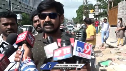 IT Employees Protest Against Chandrababu Arrest _ Hyderabad _ V6 News