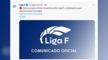 Fin a la huelga de jugadoras de la Liga F tras acuerdo entre patronal y sindicatos