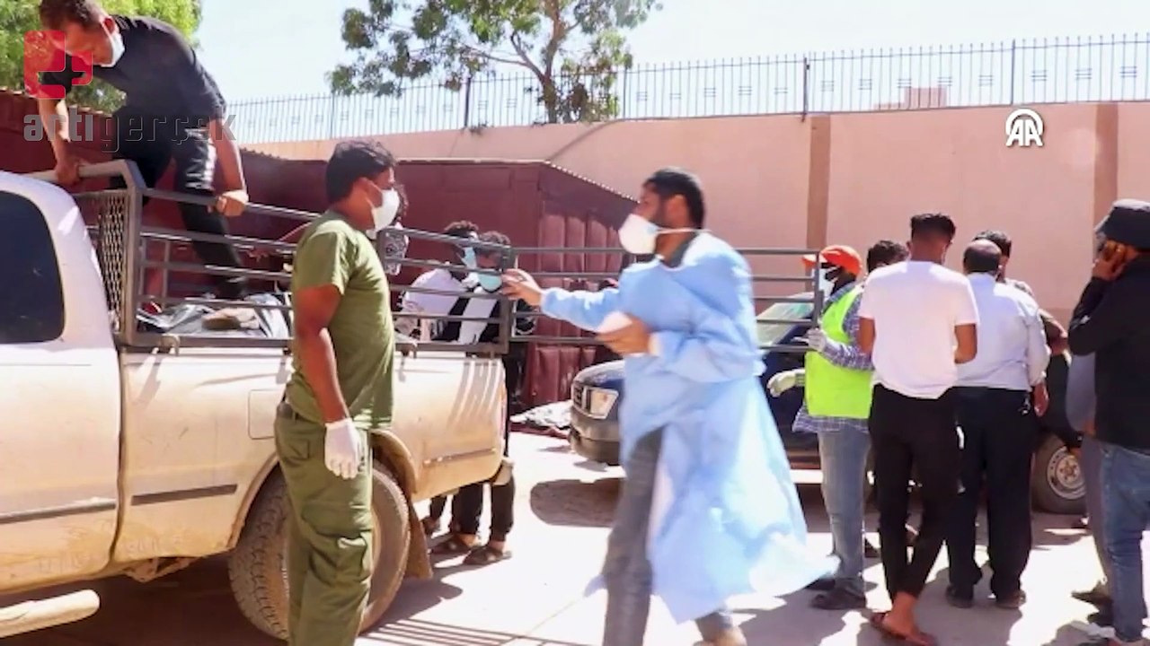 Libya'da sel felaketi... Derne Belediye Başkanı: Ölü sayısı 20 bini bulabilir