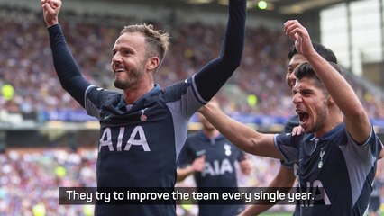 Rocha keen to see Spurs fighting for titles