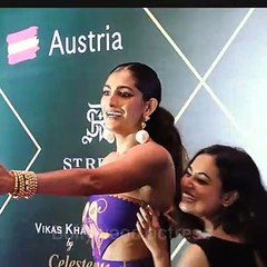 Kubra Sait's Red Carpet Look Is A Hit At Global Spa Awards