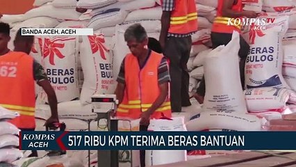 517 Ribu Keluarga Penerima Manfaat Terima Beras Bantuan Pemerintah