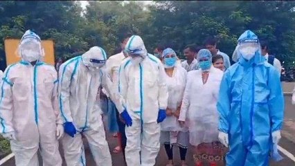 बालाघाट: कोविड-19 आयुष चिकित्सक संघ का प्रदर्शन,कलेक्टर को सौंपा ज्ञापन