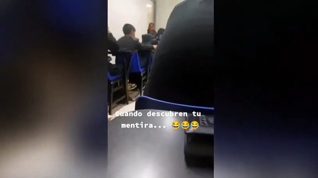 Padre arma un escándalo al saber que su hija faltaba a clases: No te preocupas por nosotros