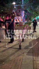 #Preliminar Una patrulla de la Policía de Guadalajara y un automóvil particular protagonizaron un aparatoso choque sobre el cruce de la avenida Chapultepec y la calle Mexicaltzingo #GuardiaNocturna