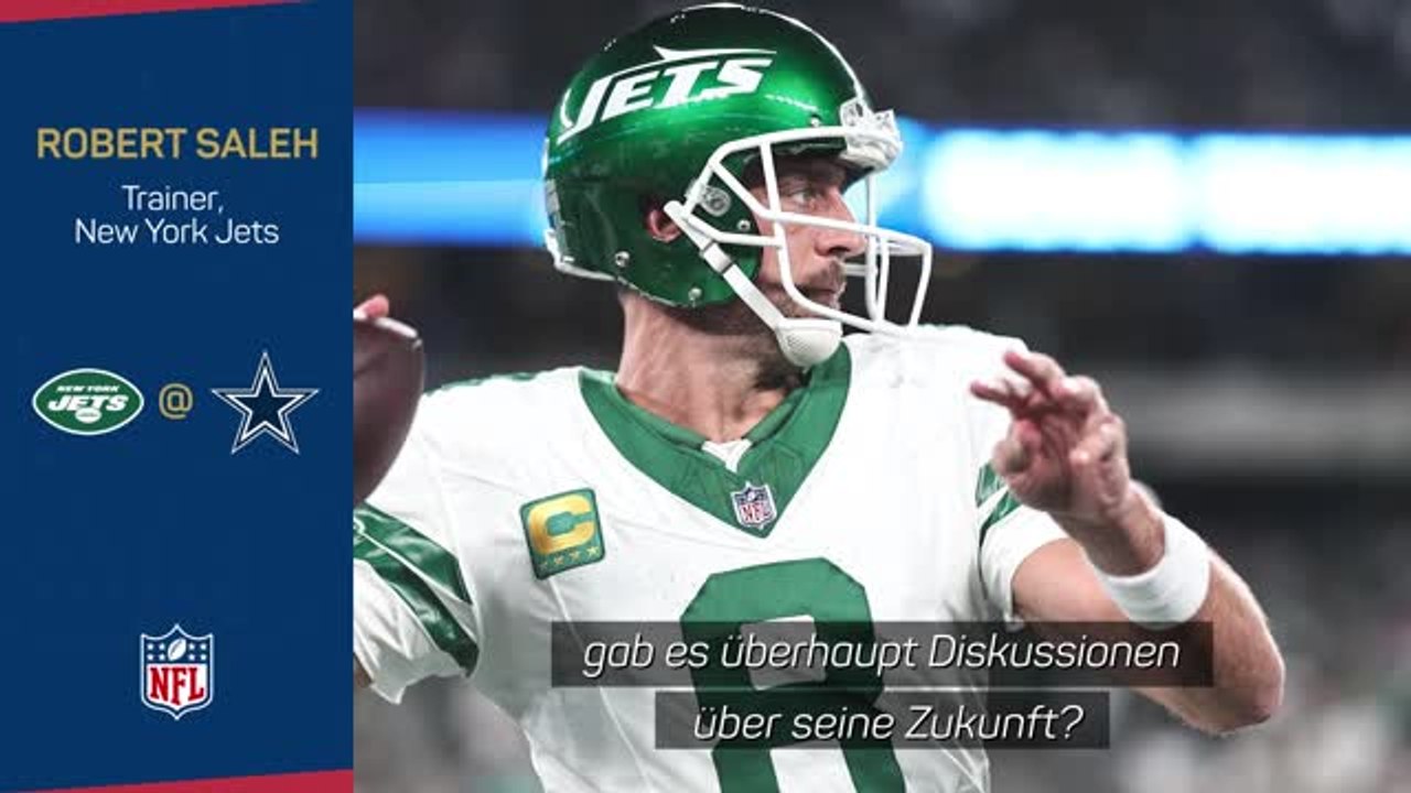 Jets-Trainer Saleh glaubt an Rodgers-Rückkehr