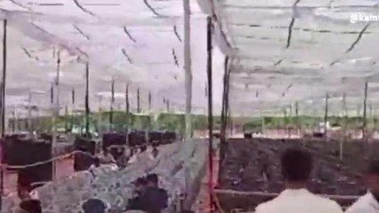 जयपुर: बेनीवाल की छात्र अधिकार युवा हुंकार रैली में नहीं जुटे छात्र, कुर्सियां दिखी खाली