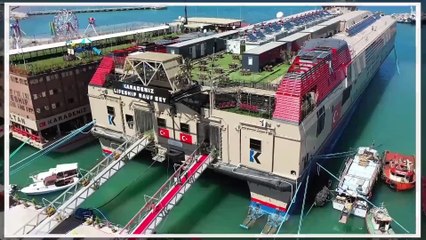Rauf Bey Gemisi'nde ilk ders zili çaldı