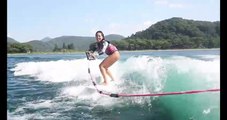 Japan, Fukushima, Beautiful Surfer, Boat Surfing, Japan's Beautiful Nature