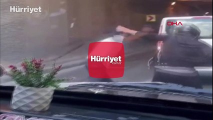 Avcılar'da trafikte dehşete düşüren kavga