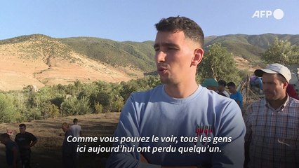 Au Maroc, course contre la montre pour retrouver des survivants