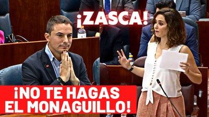 AYUSO cuece al Lacayo Lobato el primer día de curso restregándole a Bildu por la jeta