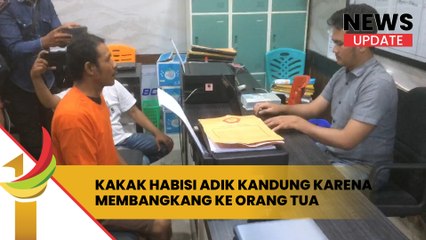 Membangkang Ke Orang Tua, Adik Dihabisi Kakak Kandung Di Pekanbaru