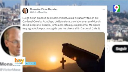 Desmienten motivo de renuncia del Obispo Masalles | Hoy Mismo