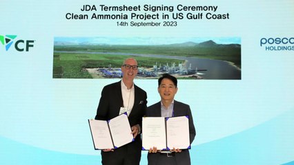 [기업] 포스코홀딩스, 美 루이지애나 블루암모니아 생산 협력 / YTN