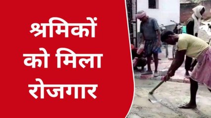 बलिया: मनरेगा से गांव में सड़कों की बदली तस्वीर, श्रमिकों को मिला रोजगार