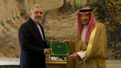 واس: #الملك_سلمان وولي العهد الأمير #محمد_بن_سلمان يتلقيان رسالة من الرئيس الإيراني بشأن تعزيز العلاقات الثنائية  #السعودية  #إيران  #العربية