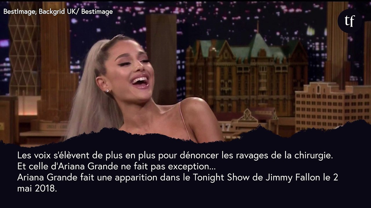 "J'ai pris une tonne de produits, et du Botox" : Ariana Grande fut une grande adepte de la chirurgie... Et elle le regrette !