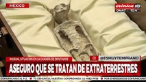 Periodista presentó cadáveres extraterrestres en la Cámara de Diputados