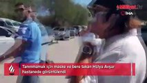 Hülya Avşar, Edremit Devlet Hastanesi'nde! Tanınmamak için maske ve bere taktı