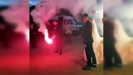 Trabzon'da düğünlerde silah atma geleneği bir türlü bitmiyor