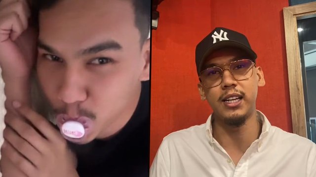Hisap puting baby, MK K-Clique tunjuk sisi lain bersama isteri… “Saya tak pandai sweet-sweet”
