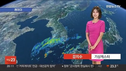 [날씨] 일요일까지 전국 대부분 비…돌풍, 벼락 동반