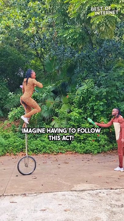 Juggling on a Unicycle & Ladder: Insane Circus Feats! || Best of Internet