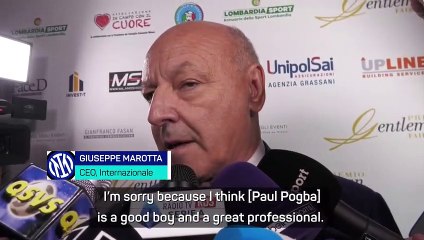 'Pogba a great professional' - Inter CEO after suspected doping ban