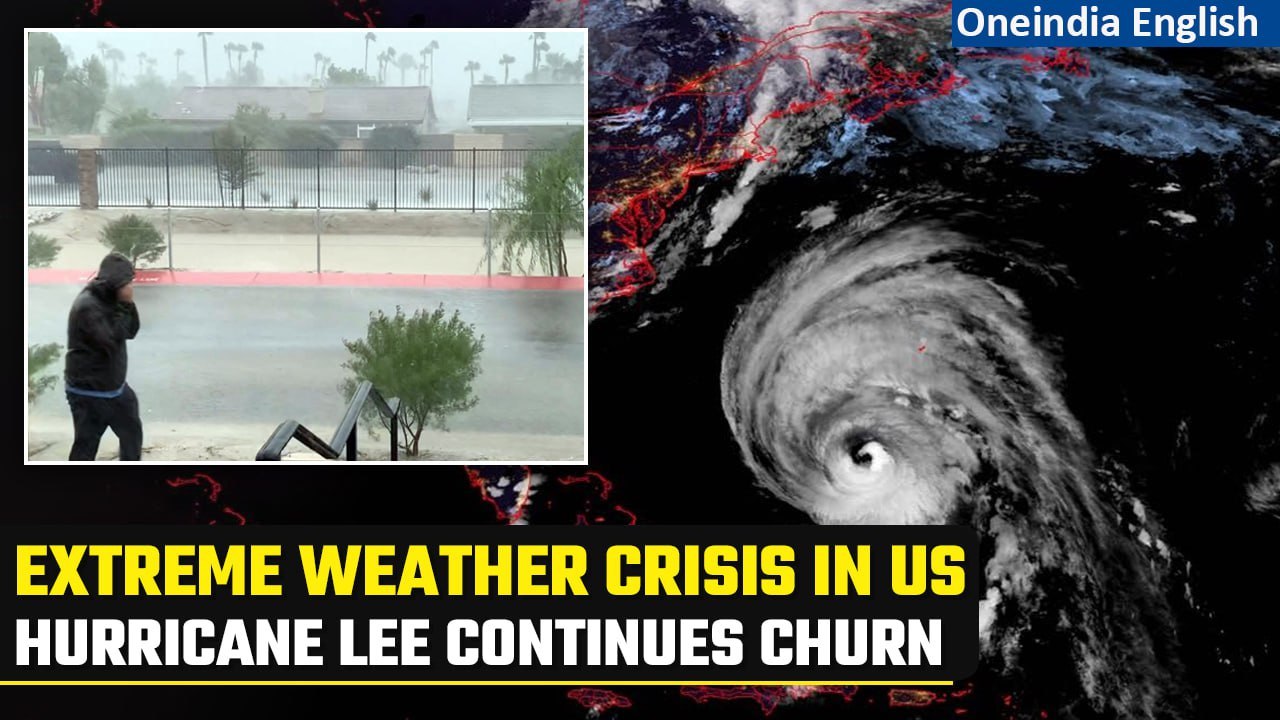 Hurricane Lee: Watch issued as Lee continues to churn towards US, Canada east coast | Oneindia News