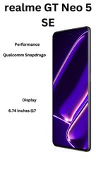 realme GT Neo5 se upcoming 5g mobile