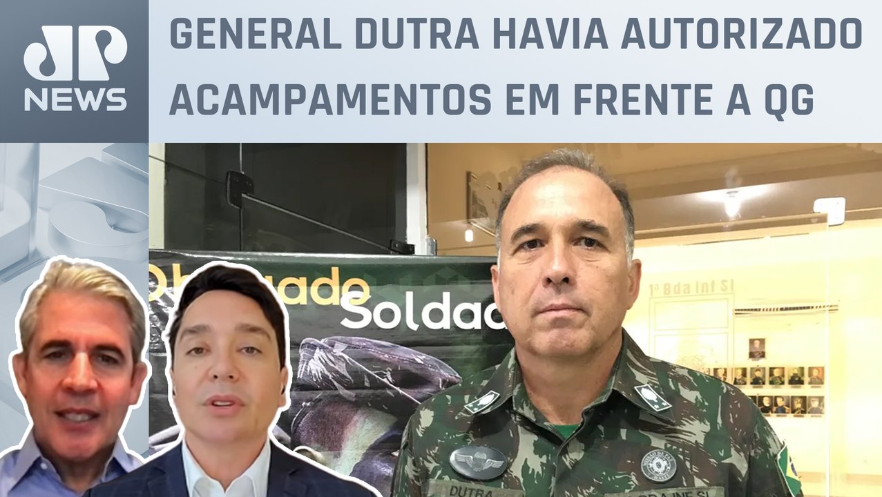 CPMI do 8 de janeiro ouve ex-comandante militar do Planalto; Claudio Dantas e d'Avila analisam