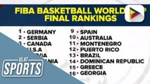 FIBA Basketball World Cup rankings, isinapinal na