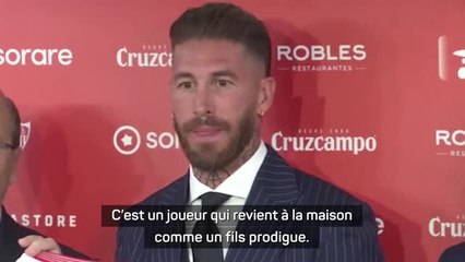 Séville - Del Nido salue le retour du "fils prodigue" Ramos